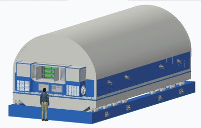 Storage and transport containers for satellites